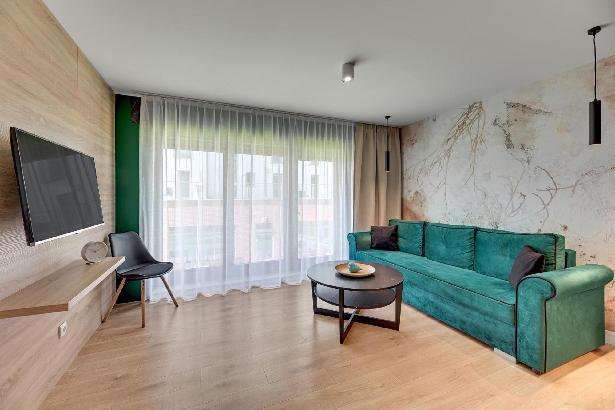 Waterlane Riverside Spa, Pool & Gym By Downtown Apartments Гданск Стая снимка